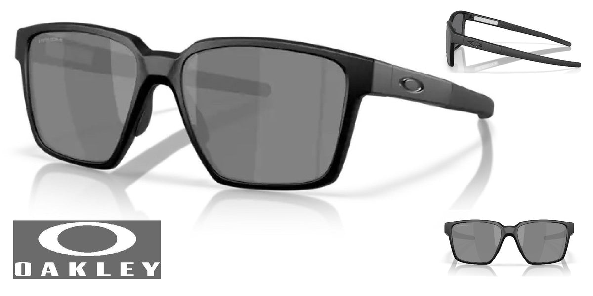 Oakley® Actuator Square Sunglasses - Matte Black Frame/Prizm Black