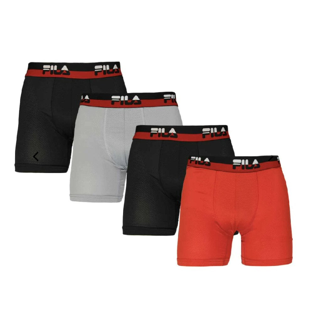 Buy Mens 4-Pack Breathable Micro Mesh Assorted Color Brief, S