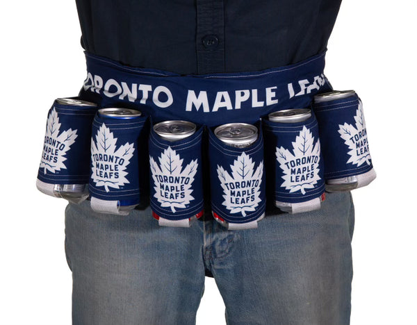 Officially Licensed NHL 6 Pack Beer Belt - Toronto Maple Leafs