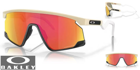 Oakley BXTR Sunglasses - Matte Desert Tan Frame/Prizm Ruby Lenses