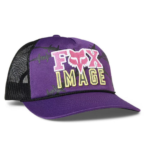Fox Racing Barbed Wire Snapback Hat - Ultraviolet Purple