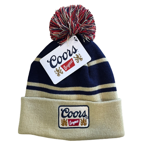 Officially Licensed Coors Original Pom Pom Winter Hat