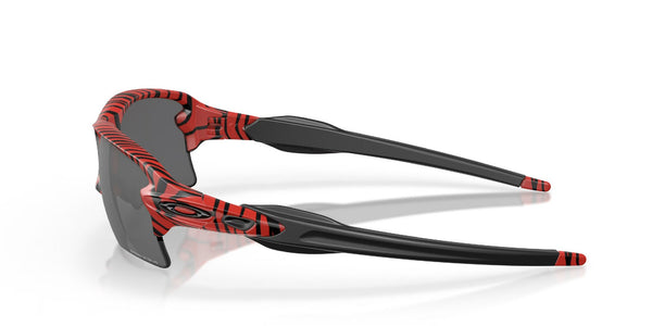 Oakley Flak 2.0 XL Sunglasses - Red Tiger Frame/Prizm Black Lenses