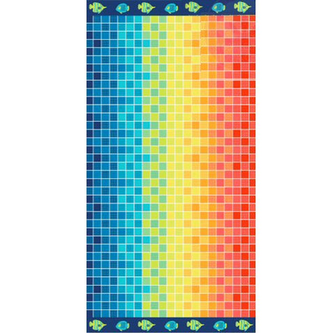 Jacquard Pixel Perfect Luxurious Towel