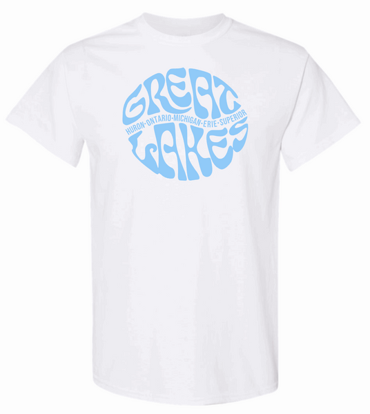 Great Lakes Groovy Wave Graphic T-Shirt
