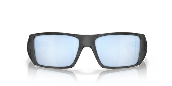 Oakley Heliostat Sunglasses - Matte Black Camo Frame/Prizm Deep Water Polarized Lenses