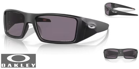 Oakley Heliostat Sunglasses - Matte Black Frame/Prizm Grey Lenses