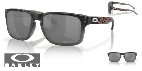 Oakley® Holbrook™ Troy Lee Designs Sunglasses - Black Fade Frame/Prizm Black Lenses