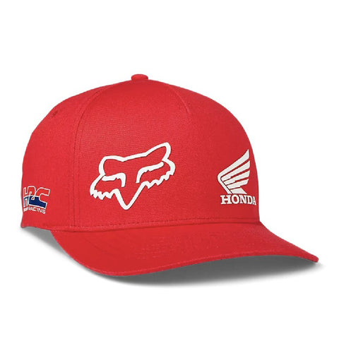 Fox Racing Fox x Honda FlexFit Hat - Flame Red