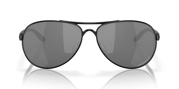 Oakley® Feedback Women's Sunglasses - Polished Black Frame/Prizm Black Polarized Lenses