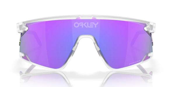 Oakley® BXTR™ Sunglasses - Metal Matte Clear Frame/Prizm Violet Lenses