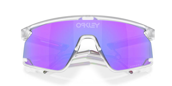 Oakley® BXTR™ Sunglasses - Metal Matte Clear Frame/Prizm Violet Lenses