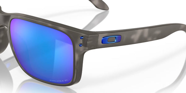 Oakley® Holbrook™ Sunglasses - Matte Black Tortoise Frame/Prizm Sapphire Iridium Polarized Lenses