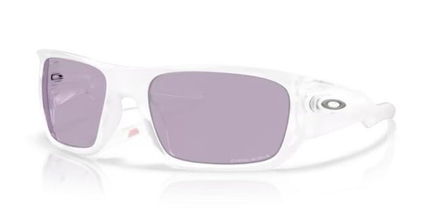 Oakley® Masseter™ Sunglasses - Matte Clear Frame/Prizm Slate Lenses