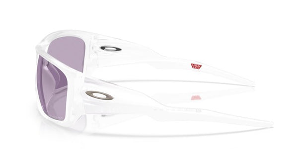 Oakley® Masseter™ Sunglasses - Matte Clear Frame/Prizm Slate Lenses