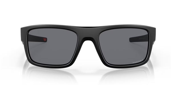 Oakley® Drop Point™ Sunglasses - Matte Black Frame/Grey Lenses