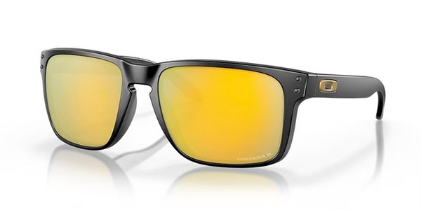 Oakley® Holbrook™ XL Sunglasses - Matte Black Frame/Prizm 24K Polarized Lenses