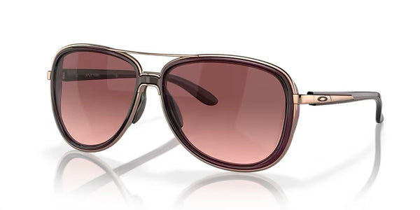 Oakley® Split Time Women's Sunglasses - Crystal Raspberry Frame/G40 Black Gradient Lenses