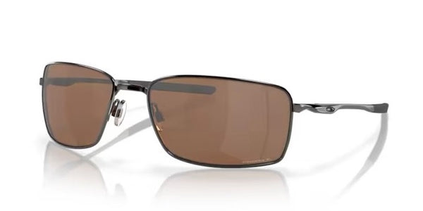 Oakley® Square Wire Sunglasses -Tungsten Frame/Prizm Tungsten Polarized Lenses
