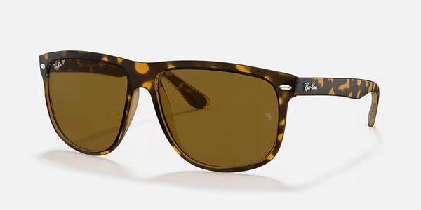Ray-Ban® Boyfriend™ Sunglasses Light Havana Frame/Brown Polarized Lenses