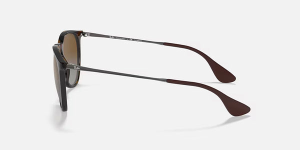 Ray-Ban® Erika™ Sunglasses - Polished Light Havana Frame/Brown Gradient Polarized Lenses