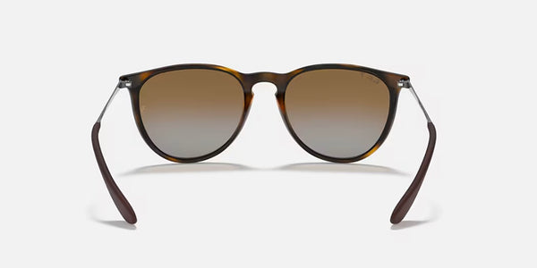 Ray-Ban® Erika™ Sunglasses - Polished Light Havana Frame/Brown Gradient Polarized Lenses