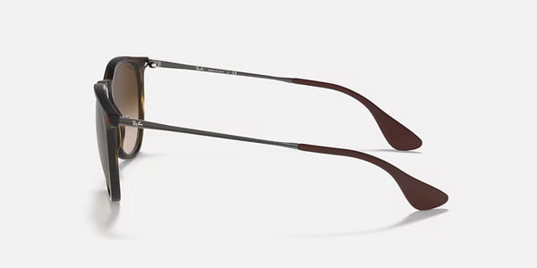 Ray-Ban® Erika™ Sunglasses - Matte Rubber Havana Frame/Brown Gradient Lenses