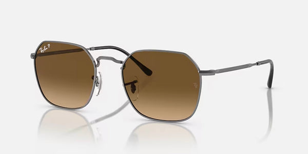 Ray-Ban® Jim™ Sunglasses - Polished Gunmetal Frame/Brown Gradient Polarized Lenses