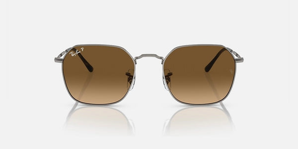 Ray-Ban® Jim™ Sunglasses - Polished Gunmetal Frame/Brown Gradient Polarized Lenses
