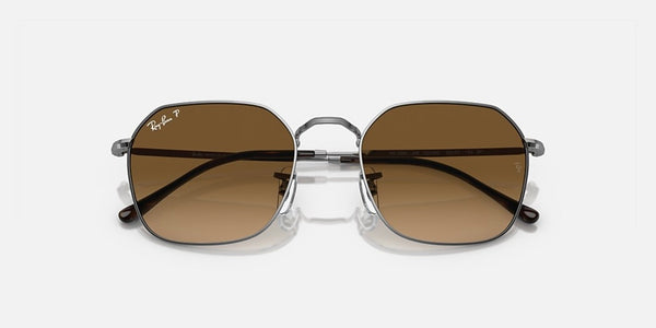 Ray-Ban® Jim™ Sunglasses - Polished Gunmetal Frame/Brown Gradient Polarized Lenses