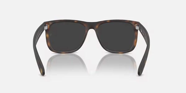 Ray-Ban® Justin™ Sunglasses - Matte Havana Frame/Dark Grey Polarized Lenses