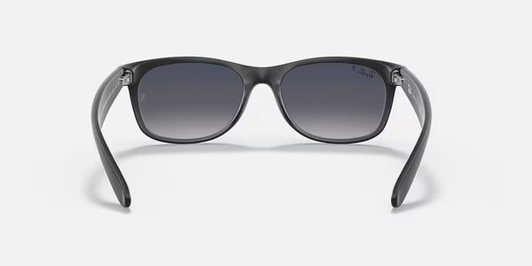Ray-Ban® New Wayfarer™ Sunglasses - Matte Black Frame/Blue Gradient Polarized Lenses