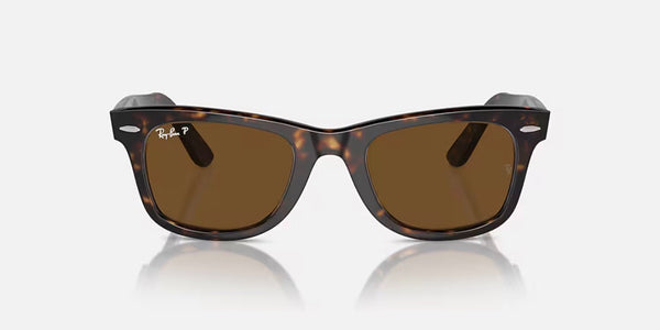 Ray-Ban® Original Wayfarer Classic™ Sunglasses - Polished Tortoise Frame/Brown Polarized Lenses