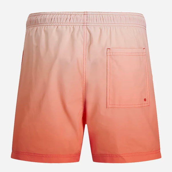 Jack & Jones Maui Horizon Swim Short - Hot Coral