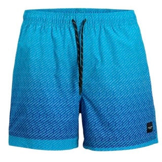 Jack & Jones Maui Gradient Swim Short - Scuba Blue