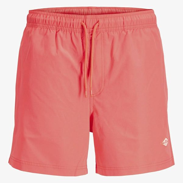Jack & Jones Maui Tropic Swim Short - Hot Coral
