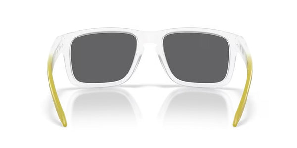 Oakley® Holbrook™ Sunglasses - Matte Clear Frame/Prizm Black Polarized Lenses