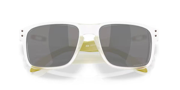 Oakley® Holbrook™ Sunglasses - Matte Clear Frame/Prizm Black Polarized Lenses