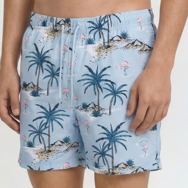 Jack & Jones Maui Vibes Swim Short - Celestial Blue