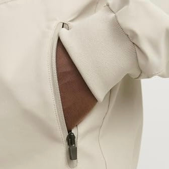 Jack & Jones Perfect Hooded Bomber Jacket - Moonbeam