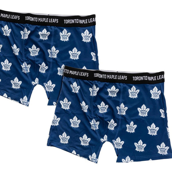 Officially Licensed NHL Men's Boxers - 2 pack - Toronto Maple Leafs