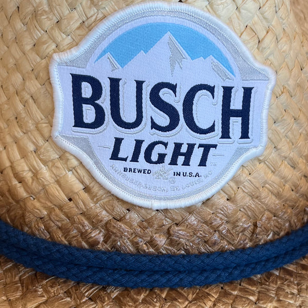 Officially Licensed Busch Light Cowboy Hat Tan