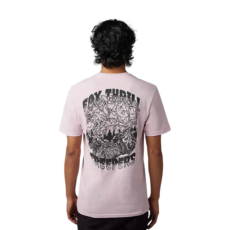 Fox Racing Thrillest Men's Short Sleeved Tee - Blush Pink