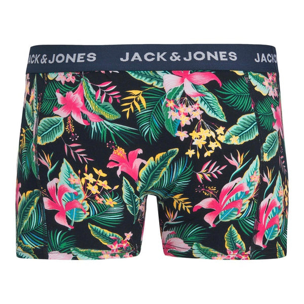 Jack & Jones Boxer Brief 3 Pack - Tropical/Blue