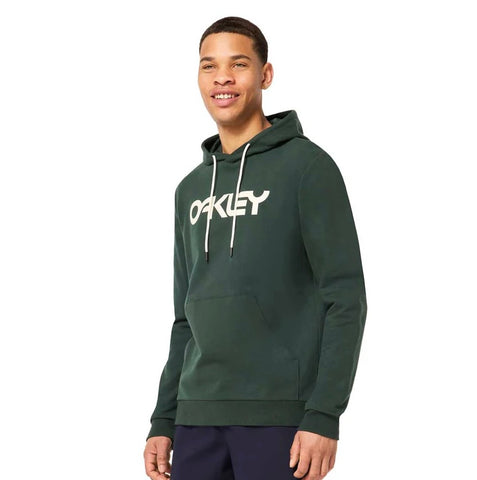 Oakley Men's B1B Po 2.0 Hoodie - Hunter Green/Arctic White