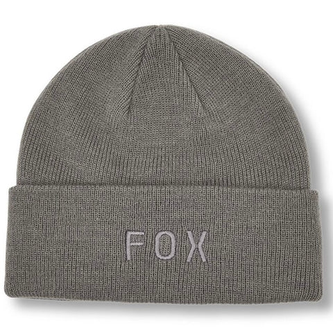 Fox Racing Wordmark Beanie - Pewter Grey