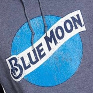 Officially Licensed Blue Moon Men's Hoodie - Navy Heather