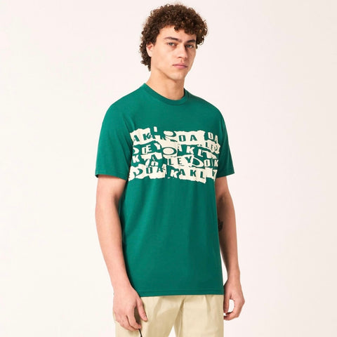 Oakley Men's Golf Ransom Short Sleeve Tee - Viridian