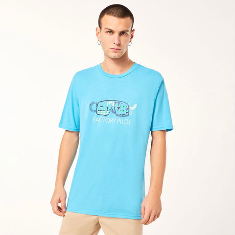 Oakley Men's Sutro FP Short Sleeve Tee - Bright Blue