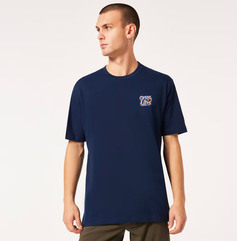 Oakley Men's Sea Nassa Short Sleeve Tee - Team Navy